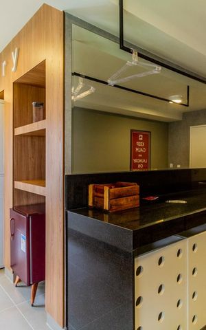 Studio à venda com 25m², 1 quarto e sem vaga Studio à venda com 25m², 1 quarto e sem vagaLavanderia