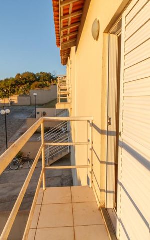 Casa de condomínio para alugar com 64m², 2 quartos e 2 vagas Casa de condomínio para alugar com 64m², 2 quartos e 2 vagasVaranda do Quarto 1