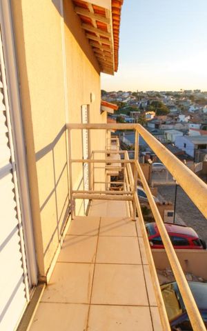 Casa de condomínio para alugar com 64m², 2 quartos e 2 vagas Casa de condomínio para alugar com 64m², 2 quartos e 2 vagasVaranda do Quarto 1