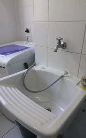 Apartamento à venda com 59m², 1 quarto e 1 vagaTanque