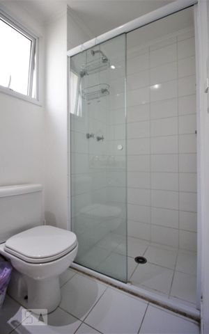Apartamento à venda com 59m², 1 quarto e 1 vagaBanheiro da suíte