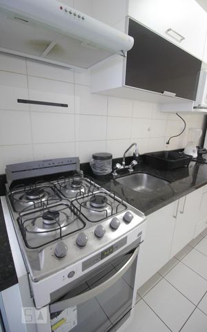 Apartamento à venda com 59m², 1 quarto e 1 vagaDetalhe da cozinha