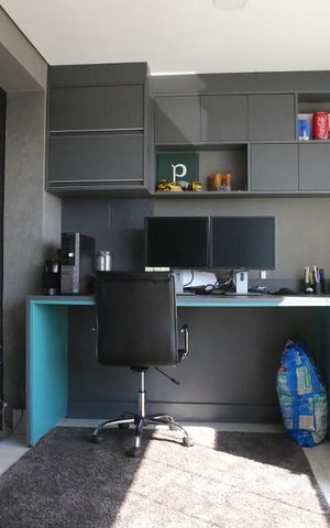 Studio à venda com 37m², 1 quarto e 1 vagaEscritório Studio