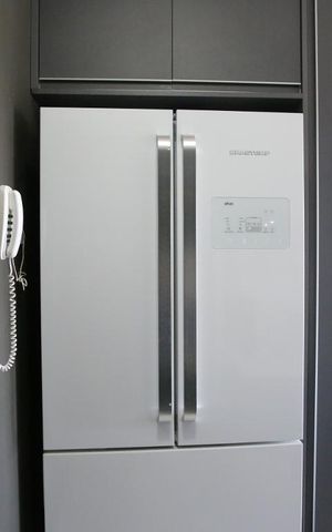 Studio à venda com 37m², 1 quarto e 1 vagaGeladeira Studio