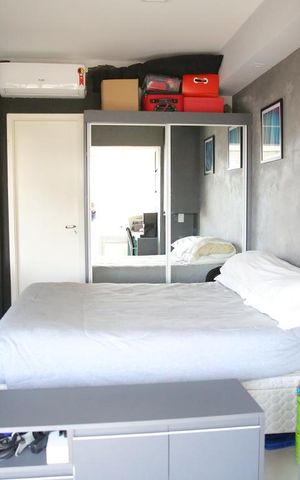 Studio à venda com 37m², 1 quarto e 1 vagaQuarto Studio