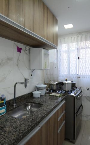 Apartamento à venda com 80m², 3 quartos e sem vagacozinha 2