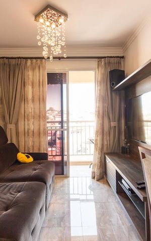 Apartamento à venda com 57m², 2 quartos e 1 vaga Apartamento à venda com 57m², 2 quartos e 1 vagaSala
