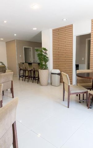 Apartamento à venda com 55m², 2 quartos e 1 vagaÁrea comum - Salão de festas