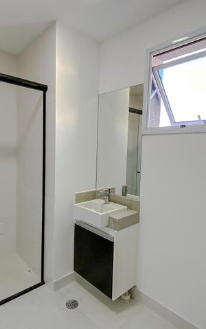Studio para alugar com 35m², 1 quarto e sem vagaBanheiro
