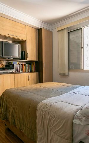 Apartamento à venda com 65m², 2 quartos e 1 vagaQuarto 1