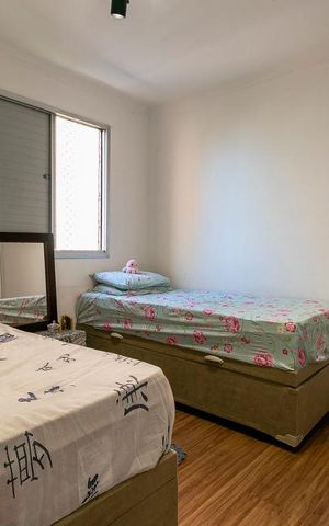 Apartamento à venda com 65m², 2 quartos e 1 vagaQuarto 2