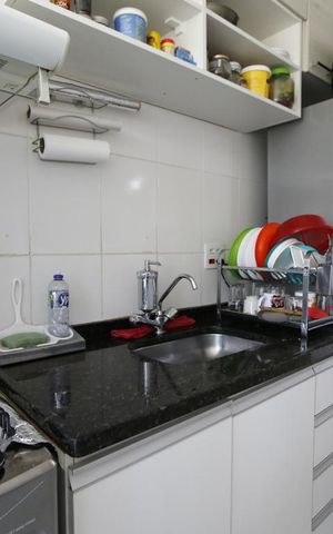 Apartamento à venda com 52m², 2 quartos e 1 vagaCozinha - Armários