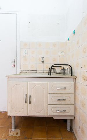 Studio à venda com 31m², 1 quarto e sem vagaCozinha