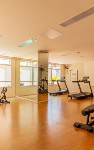 Studio à venda com 40m², 1 quarto e 1 vagaAcademia