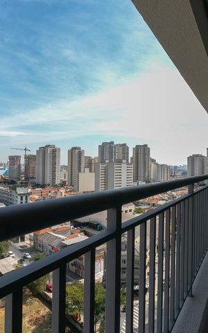 Studio para alugar com 25m², 1 quarto e sem vagaVaranda