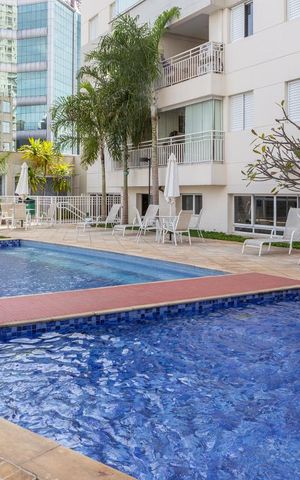 Apartamento para alugar com 70m², 1 quarto e 1 vaga Apartamento para alugar com 70m², 1 quarto e 1 vagaÁrea comum - Piscina Externa
