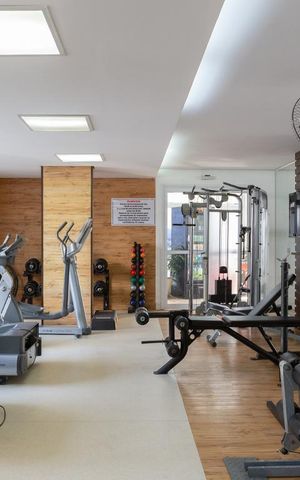 Apartamento para alugar com 70m², 1 quarto e 1 vaga Apartamento para alugar com 70m², 1 quarto e 1 vagaÁrea comum - Academia