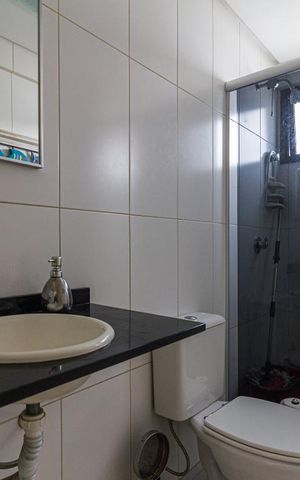 Apartamento à venda com 86m², 2 quartos e 2 vagas Apartamento à venda com 86m², 2 quartos e 2 vagasBanheiro 2