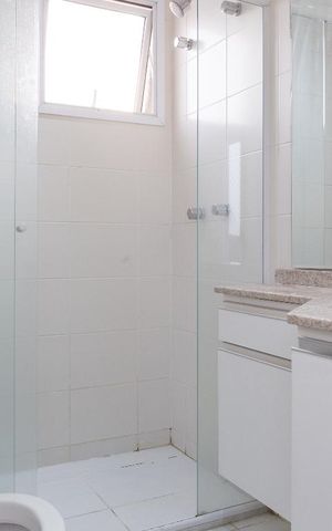 Apartamento à venda com 133m², 3 quartos e 2 vagas Apartamento à venda com 133m², 3 quartos e 2 vagasBanheiro da Suíte 1