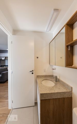 Apartamento para alugar com 50m², 2 quartos e sem vaga Apartamento para alugar com 50m², 2 quartos e sem vagaBanheiro Social
