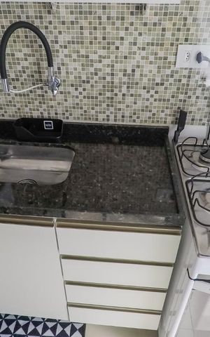 Apartamento à venda com 35m², 1 quarto e sem vagaCozinha