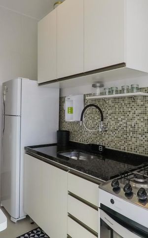Apartamento à venda com 35m², 1 quarto e sem vagaCozinha