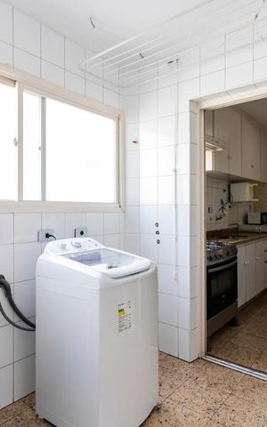 Apartamento à venda com 200m², 3 quartos e 2 vagasÁrea de serviço