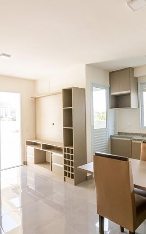 Studio à venda com 77m², 1 quarto e 2 vagas Studio à venda com 77m², 1 quarto e 2 vagasSala