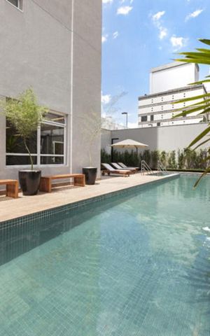Studio à venda com 49m², 1 quarto e 1 vagaÁrea comum - Piscina