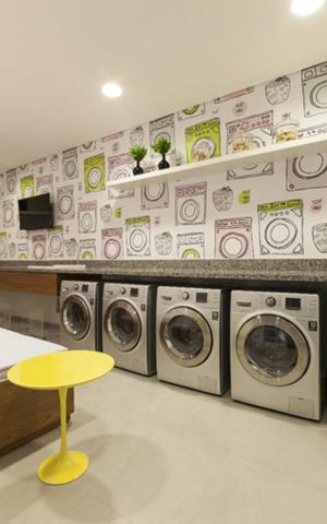 Studio à venda com 49m², 1 quarto e 1 vagaÁrea comum - Lavanderia