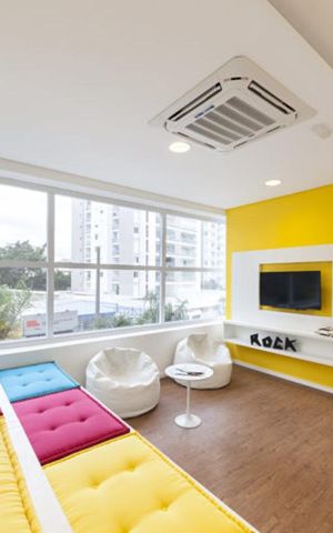 Studio à venda com 49m², 1 quarto e 1 vagaÁrea comum - Brinquedoteca