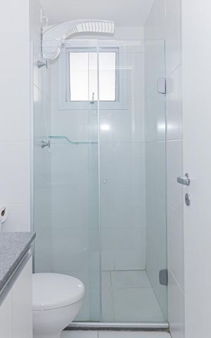 Studio para alugar com 31m², 1 quarto e sem vaga Studio para alugar com 31m², 1 quarto e sem vagaBanheiro