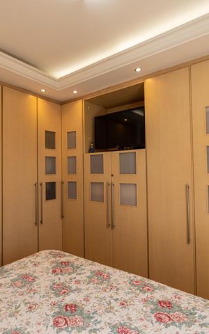 Apartamento à venda com 68m², 3 quartos e 1 vaga Apartamento à venda com 68m², 3 quartos e 1 vagaQuarto 2