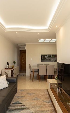 Apartamento à venda com 68m², 3 quartos e 1 vaga Apartamento à venda com 68m², 3 quartos e 1 vagaSala