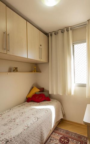 Apartamento à venda com 68m², 3 quartos e 1 vaga Apartamento à venda com 68m², 3 quartos e 1 vagaQuarto 3
