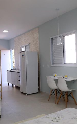 Studio para alugar com 24m², 1 quarto e sem vagaSala/Quarto