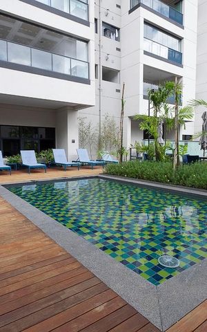 Studio para alugar com 24m², 1 quarto e sem vagaPiscina