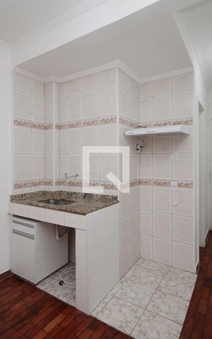 Studio à venda com 35m², 1 quarto e sem vagaCozinha
