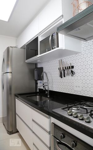 Apartamento à venda com 62m², 2 quartos e 1 vagaCozinha - Armários