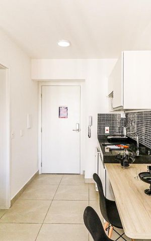 Studio para alugar com 26m², 1 quarto e 1 vaga Studio para alugar com 26m², 1 quarto e 1 vagaSala