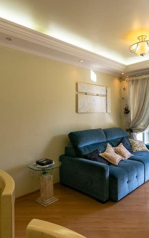 Apartamento à venda com 70m², 3 quartos e 2 vagasSala