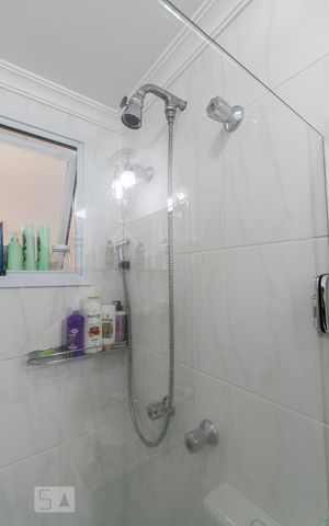 Apartamento à venda com 70m², 3 quartos e 2 vagasBanheiro da Suíte - Chuveiro