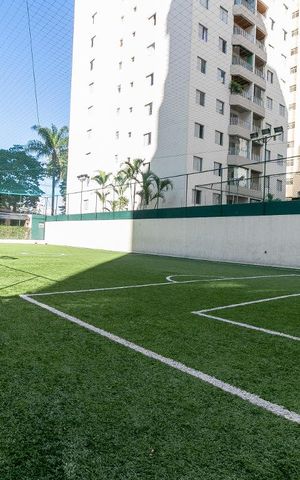 Apartamento à venda com 70m², 3 quartos e 2 vagasÁrea comum - Quadra Esportiva