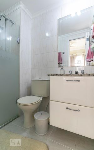 Apartamento à venda com 70m², 3 quartos e 2 vagasBanheiro da Suíte