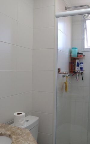 Apartamento à venda com 56m², 2 quartos e 1 vagaBanheiro da Suíte
