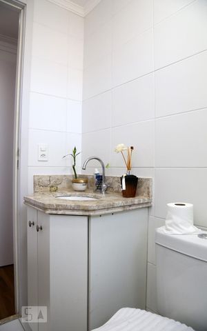 Apartamento à venda com 56m², 2 quartos e 1 vagaBanheiro da Suíte