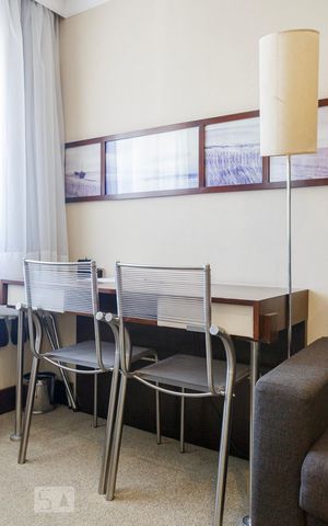 Apartamento à venda com 27m², 1 quarto e 1 vaga Apartamento à venda com 27m², 1 quarto e 1 vagaSala