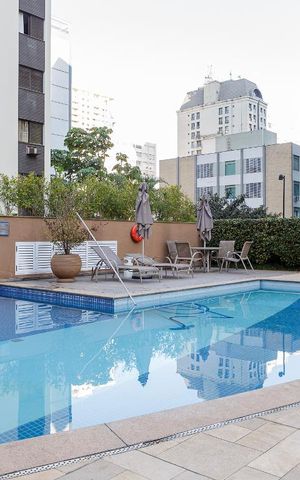 Apartamento à venda com 27m², 1 quarto e 1 vaga Apartamento à venda com 27m², 1 quarto e 1 vagaPiscina