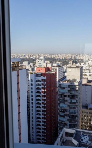 Apartamento à venda com 27m², 1 quarto e 1 vaga Apartamento à venda com 27m², 1 quarto e 1 vagaVista do Quarto