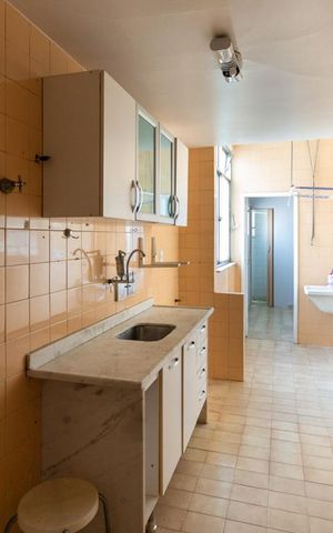 Apartamento à venda com 53m², 1 quarto e 1 vagaCozinha e Área de Serviço
